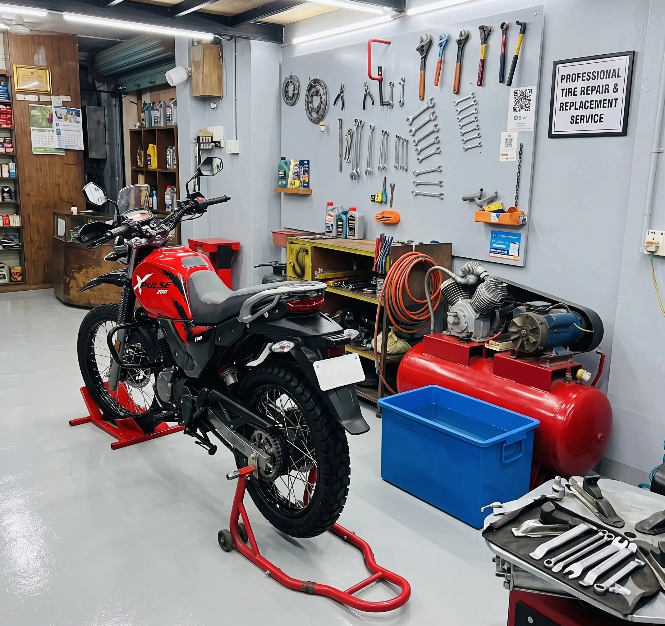 Tyre puncture repair